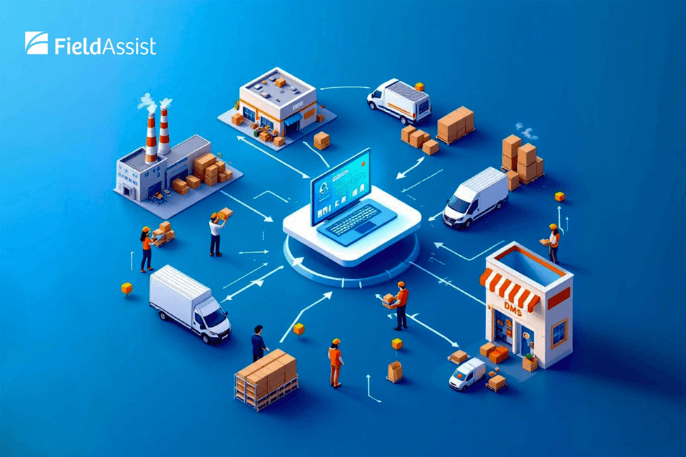 Distributor Management involves planning, monitoring, and optimizing the flow of 